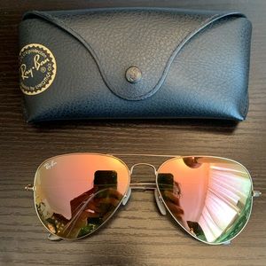 Raybans Copper Flash Sunglasses